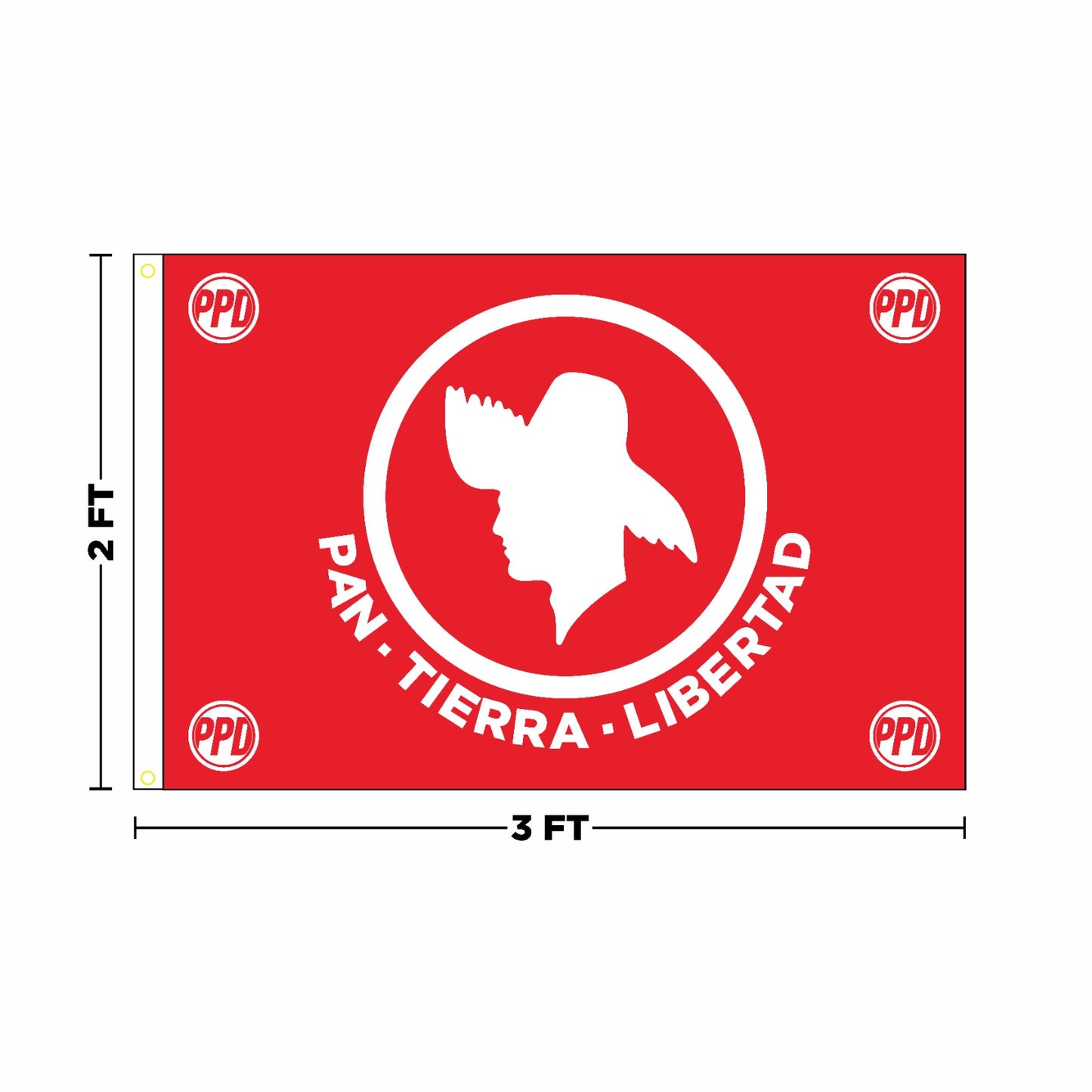 Bandera de PPD Popular