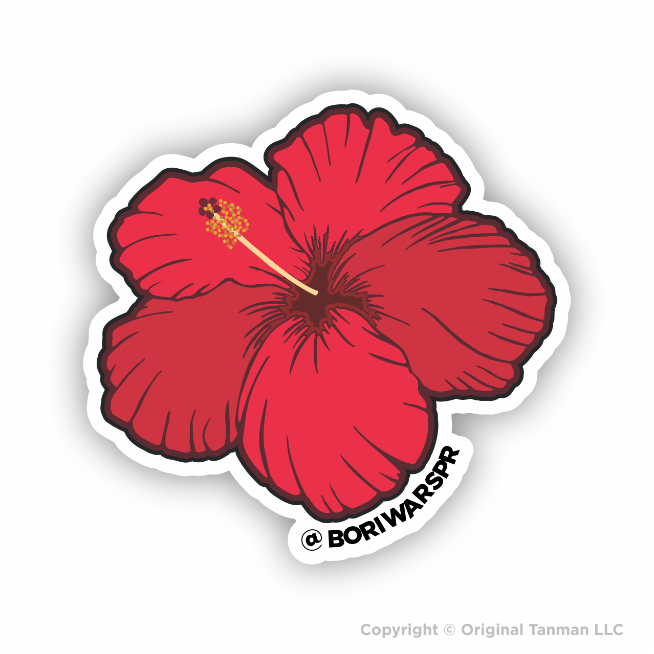 Flor de Maga Premium Sticker