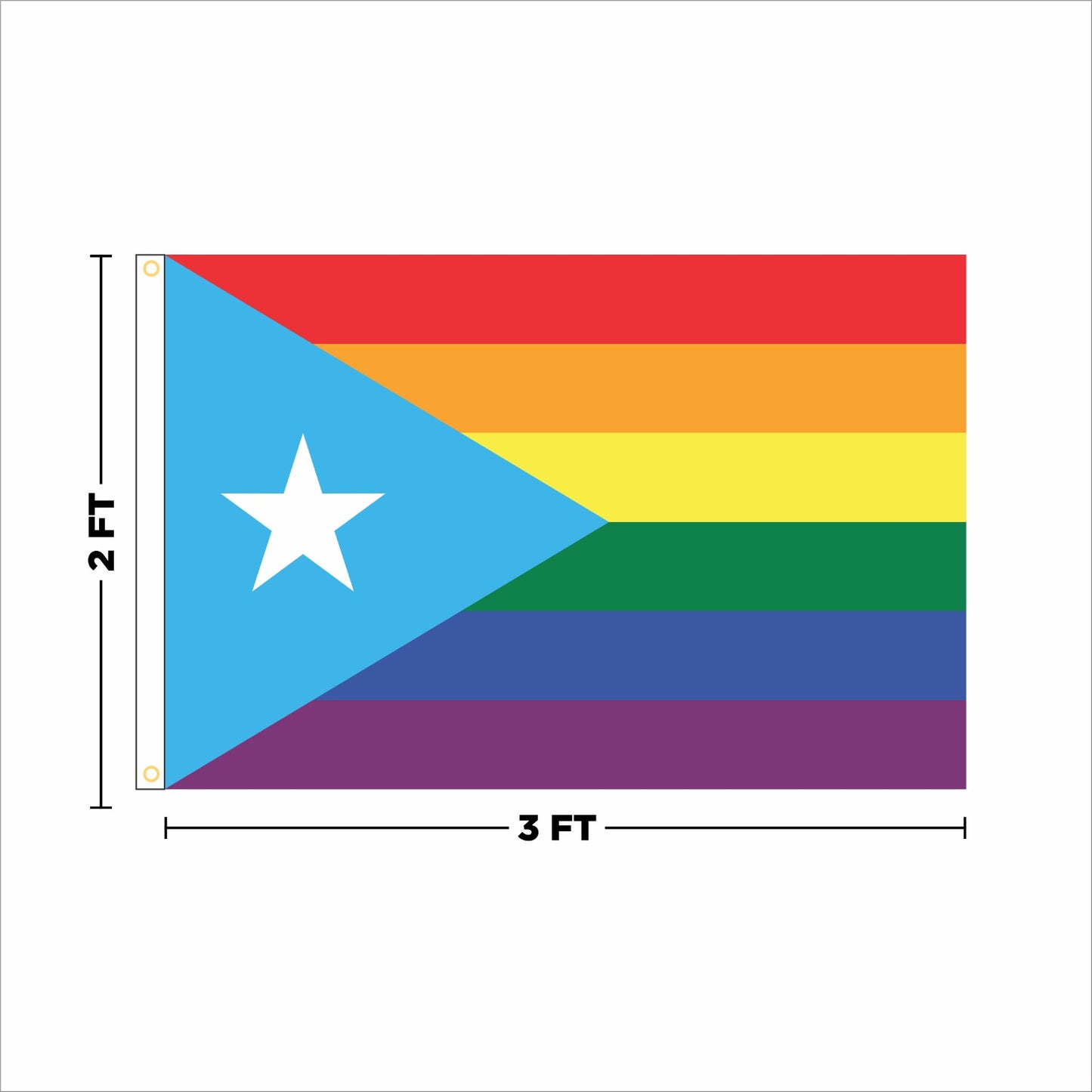 Bandera de PR Pride