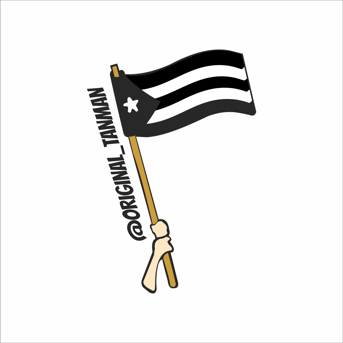 Bandera Resistencia Sticker